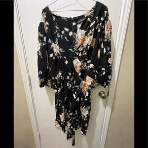 Lane Bryant floral‎ dress NWT